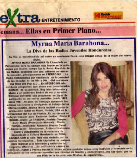 Myrna Maria Barahona